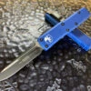 Microtech UTX-85 Single Edge Standard Blue