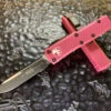 Microtech UTX85 Single Edge Standard Pink 2 Microtech UTX85 Single Edge Standard Pink -Southern Blades MT231 1PK 2