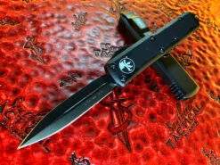 Microtech UTX-85 Double Edge Standard DLC Tactical