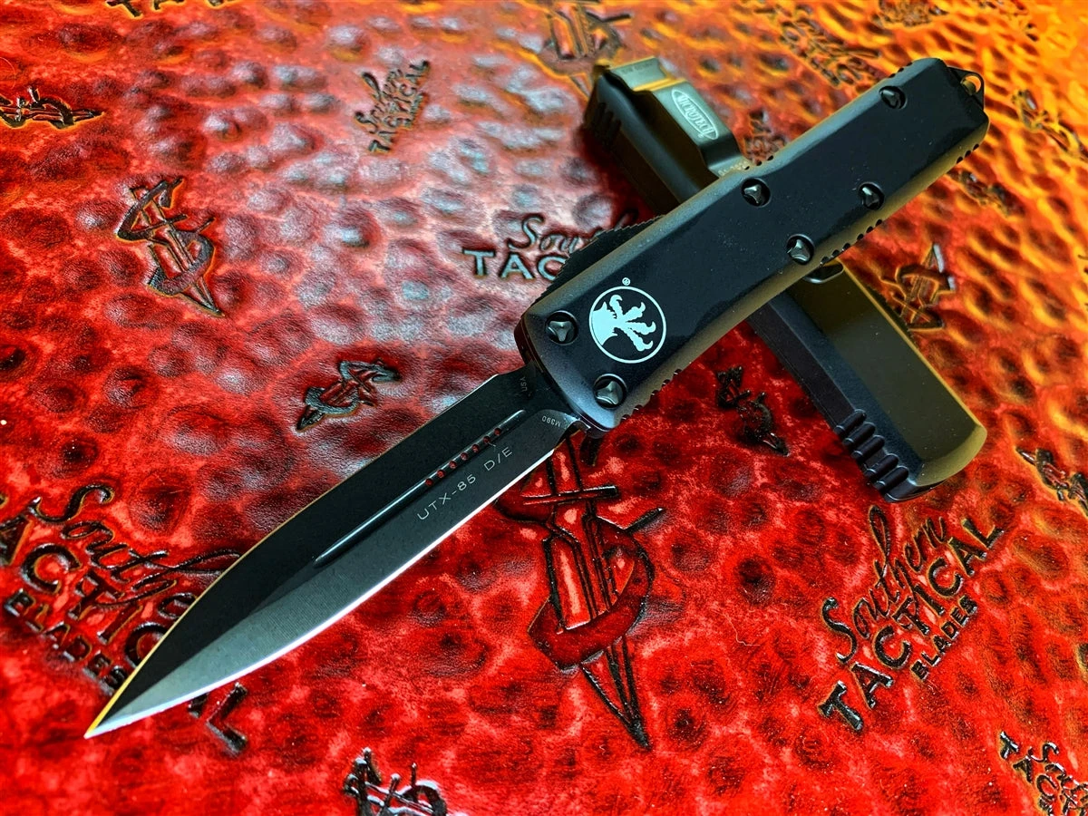 Microtech UTX-85 Double Edge Standard DLC Tactical 3 Microtech UTX-85 Double Edge Standard DLC Tactical