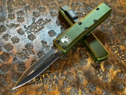 Microtech UTX85 Double Edge Standard OD Green
