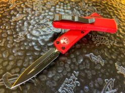 Microtech UTX85 Double Edge Standard Red