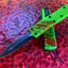 Microtech UTX85 Double Edge Standard Zombie Tech 1 Microtech UTX85 Double Edge Standard Zombie Tech -Southern Blades MT232 1Z 2