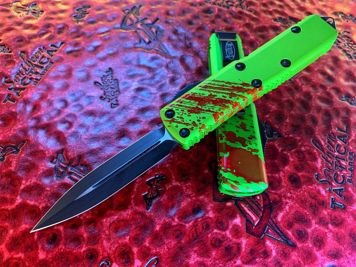 Microtech UTX85 Double Edge Standard Zombie Tech 3 Microtech UTX85 Double Edge Standard Zombie Tech