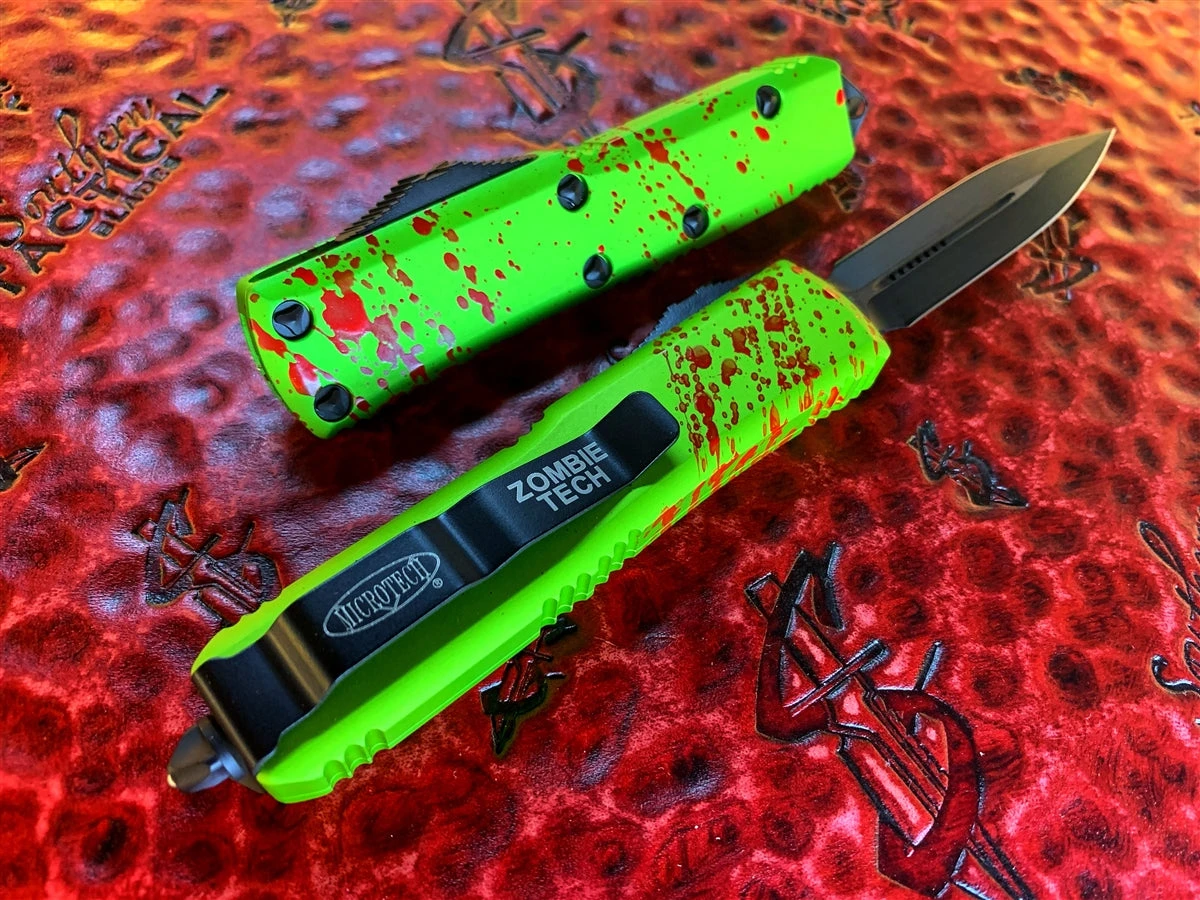 Microtech UTX85 Double Edge Standard Zombie Tech 4 Microtech UTX85 Double Edge Standard Zombie Tech - Image 2