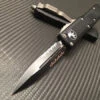 Microtech UTX85 Double Edge Part Serrated Black 1 Microtech UTX85 Double Edge Part Serrated Black -Southern Blades MT232 2 2