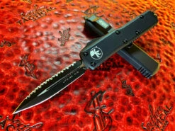 Microtech UTX85 Double Edge Full Serrated Tactical