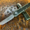 Microtech UTX85 Tanto Apocalyptic Standard OD Green