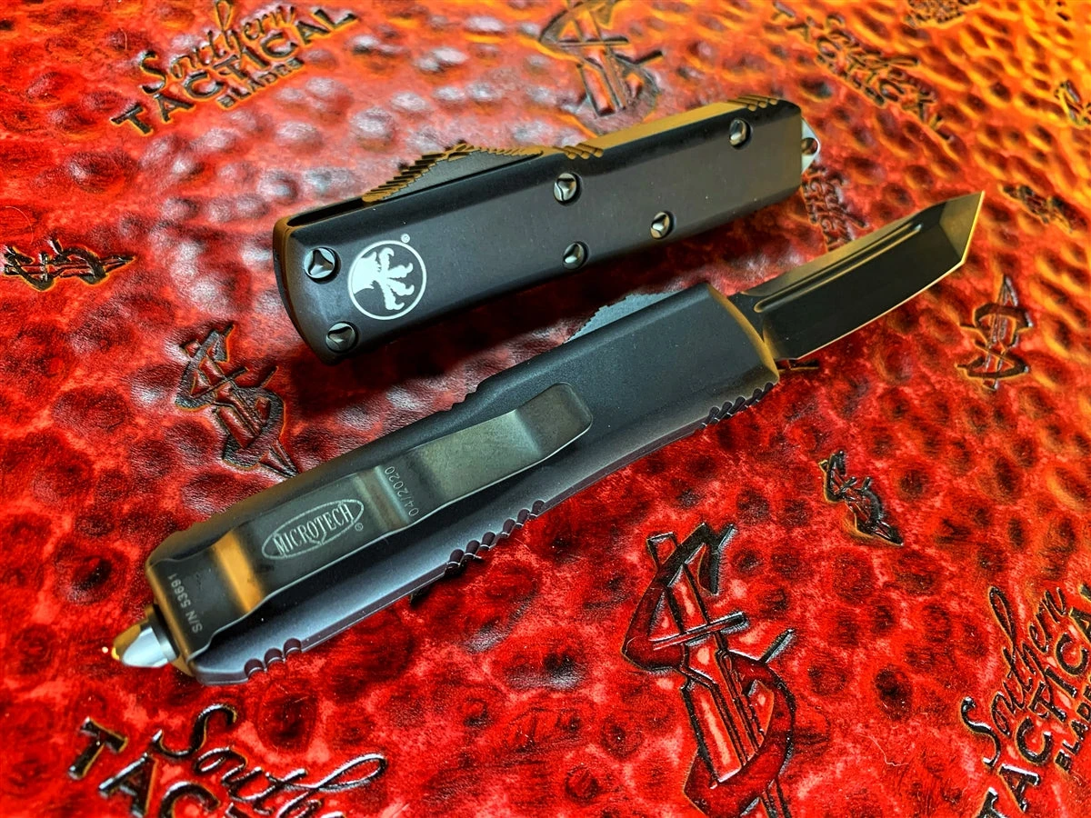 Microtech UTX-85 Tanto Edge Standard DLC Tactical 4 Microtech UTX-85 Tanto Edge Standard DLC Tactical - Image 2