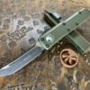 Microtech UTX85 Tanto Standard OD Green
