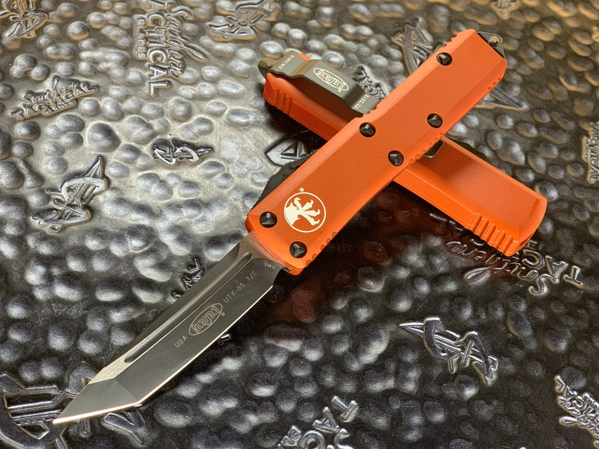 Microtech UTX85 Tanto Standard Orange 3 Microtech UTX85 Tanto Standard Orange