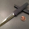 Microtech Cypher MK7 Whancliffe Limited Edition OD Green Blade W/ Black Hardware -Southern Blades MT241M 1GBK 2