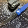 Microtech HALO VI Tanto DLC W/ DLC Accents Blue Signature Series 2 Microtech HALO VI Tanto DLC W/ DLC Accents Blue Signature Series -Southern Blades MT250 1DLCBLS 2