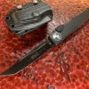 Microtech HALO VI Tanto Black Standard DLC Tactical