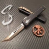 Microtech UTX-70 Hellhound Tanto Bronzed Standard 1 Microtech UTX-70 Hellhound Tanto Bronzed Standard -Southern Blades MT419 13 2