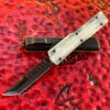 Microtech UTX70 Hellhound Tanto DLC Standard Jade G10 Top W/ DLC Accents Shadow Editon 1 Microtech UTX70 Hellhound Tanto DLC Standard Jade G10 Top W/ DLC Accents Shadow Editon -Southern Blades MT419 1DLCTSH 2
