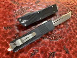 Microtech Troodon Hellhound Tanto Stonewashed Standard 5 Microtech Troodon Hellhound Tanto Stonewashed Standard -Southern Blades MT619 10 3