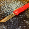 Microtech Troodon Hellhound Tanto Bronzed Standard Red 1 Microtech Troodon Hellhound Tanto Bronzed Standard Red -Southern Blades MT619 13RD 2