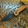 Microtech LUDT Single Edge Part Serrated Tan 2 Microtech LUDT Single Edge Part Serrated Tan -Southern Blades My 20135 2TA 2
