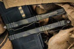 Microtech Ultratech OD Green Camo Cerakote OTF Automatic Knife 3.4" OD Camo Dagger Serrated 122-3OCS 7 Microtech Ultratech OD Green Camo Cerakote OTF Automatic Knife 3.4" OD Camo Dagger Serrated 122-3OCS -Southern Blades UT D E Olive Camo Closed 22178.1662760295