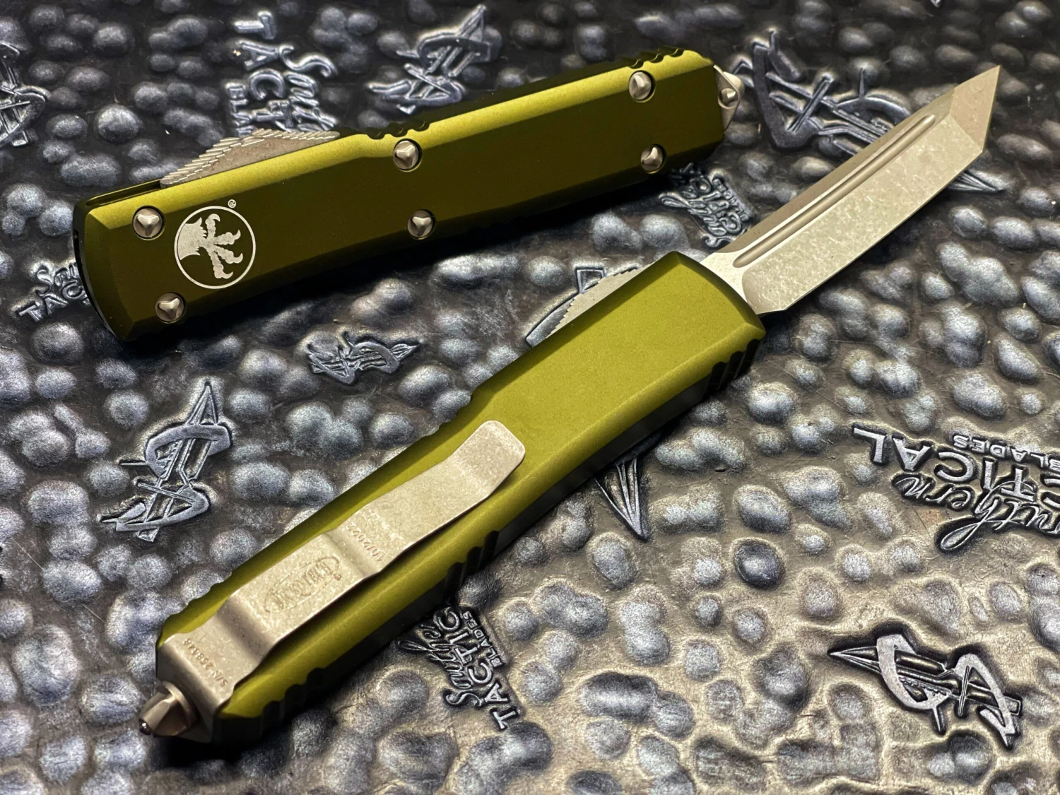 Microtech Ultratech Tanto Apocalyptic Standard OD Green 4 Microtech Ultratech Tanto Apocalyptic Standard OD Green - Image 2