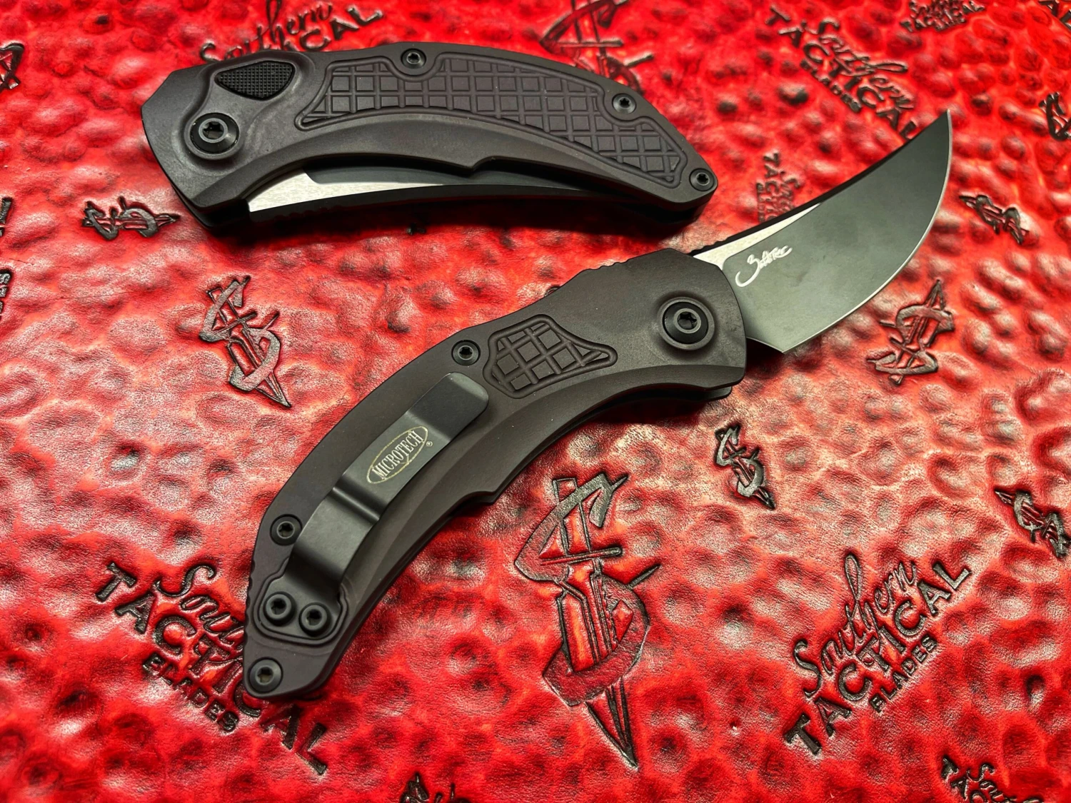 Microtech Brachial Auto Folder Tactical Standard - Bastinelli Knives Collab 4 Microtech Brachial Auto Folder Tactical Standard - Bastinelli Knives Collab - Image 2