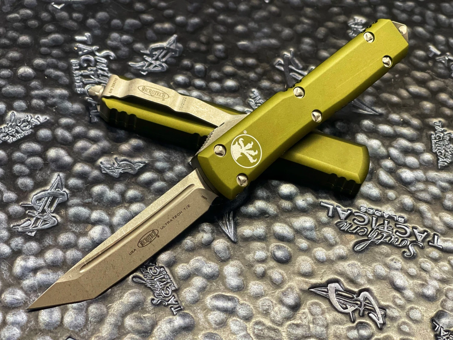 Microtech Ultratech Tanto Apocalyptic Standard OD Green 3 Microtech Ultratech Tanto Apocalyptic Standard OD Green