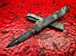 Microtech Ultratech D/E Urban Camo Standard OTF Knife