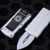 Microtech Exocet "Storm Trooper" OTF Automatic Knife/Money Clip 1.9" White Dagger Serrated 157-3ST 2 Microtech Exocet "Storm Trooper" OTF Automatic Knife/Money Clip 1.9" White Dagger Serrated 157-3ST -Southern Blades img 3284 edit 78493.1640643985.386.513 24769.1644548962.386.513 26612.1648751711
