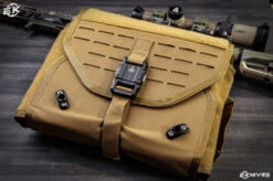 Marfione Custom BADMF Tactical Knives Storage Case Coyote Tan Nylon W/ Carrying Strap